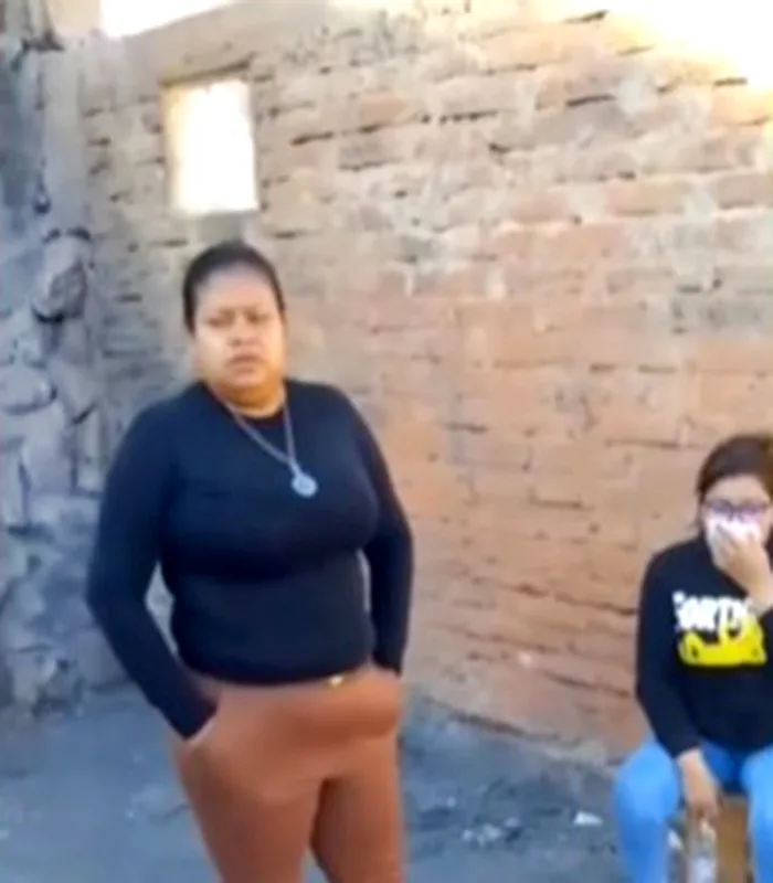Familia venezolana víctima del fuego en Chile