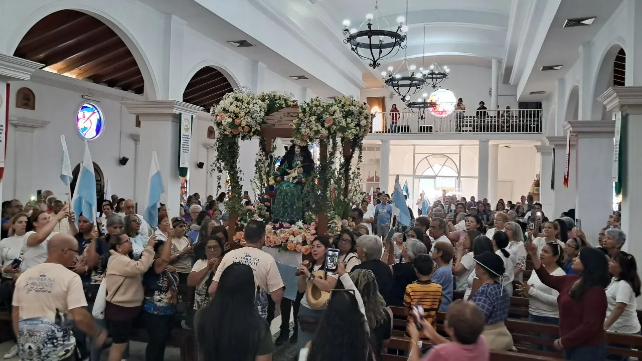 Este miércoles 14 de enero, el municipio Lagunillas se unió al júbilo nacional para celebrar el día de la Divina Pastora.