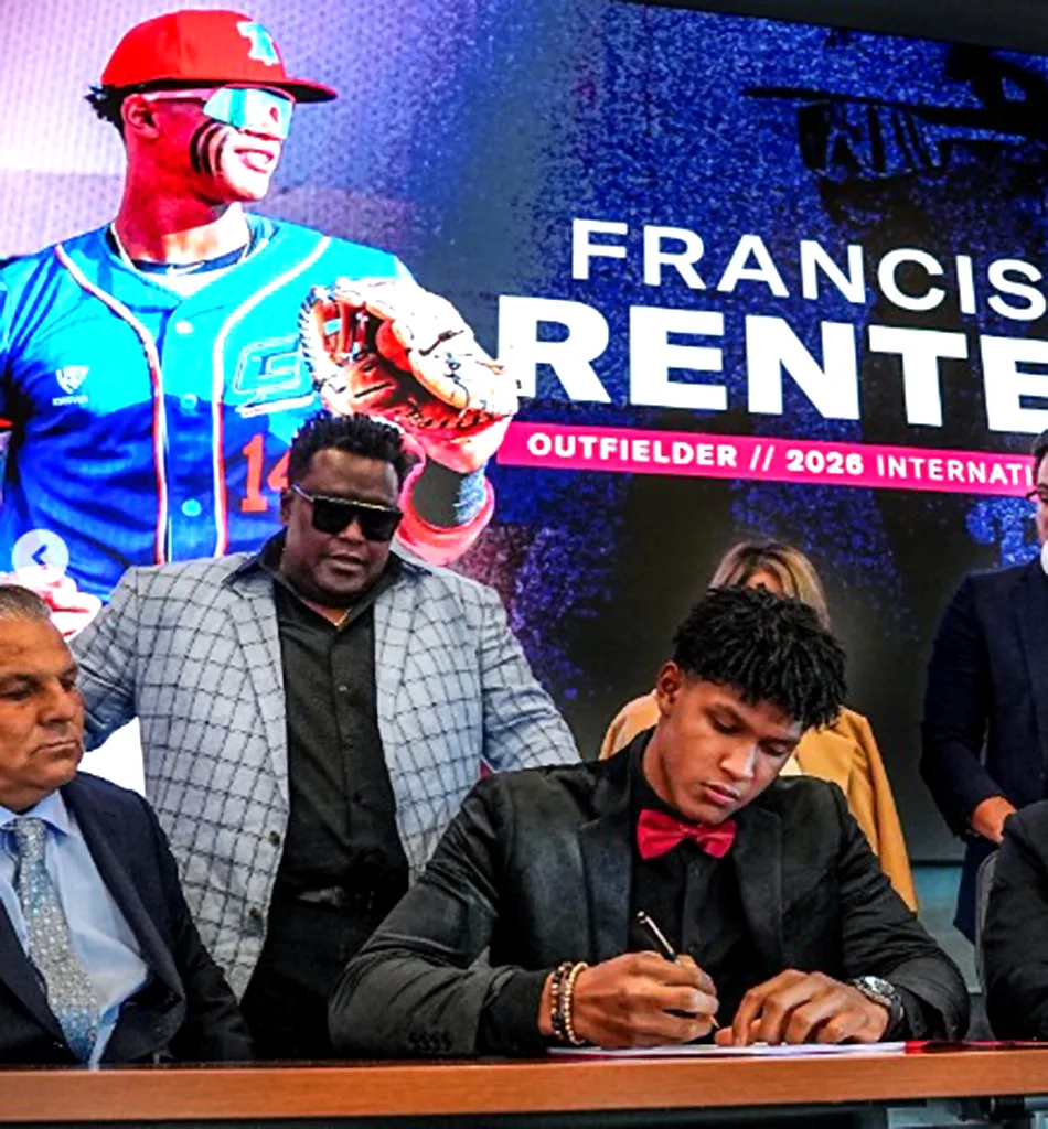 Luis Hernández y Francisco Rentería en la cima del Draft de de la MLB