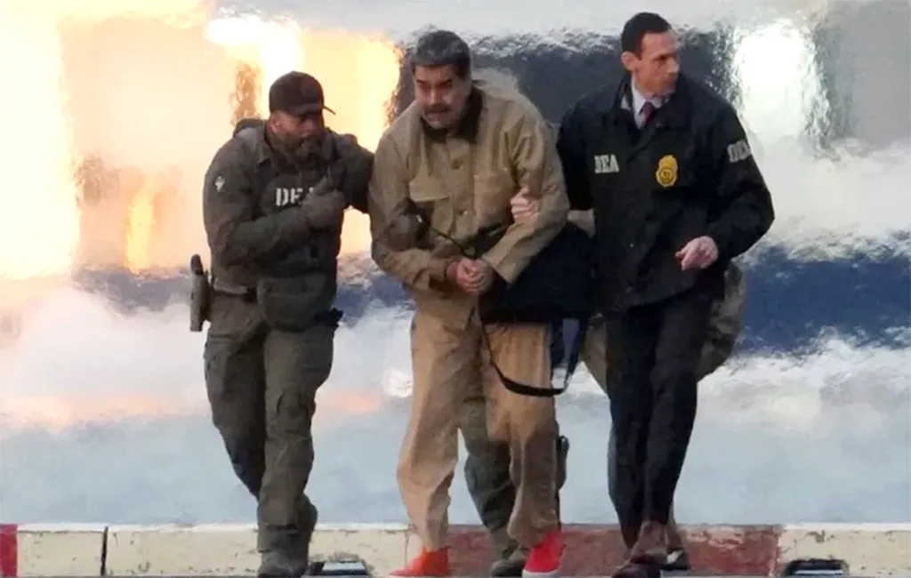 Nicolás Maduro llegó al tribunal de Nueva York