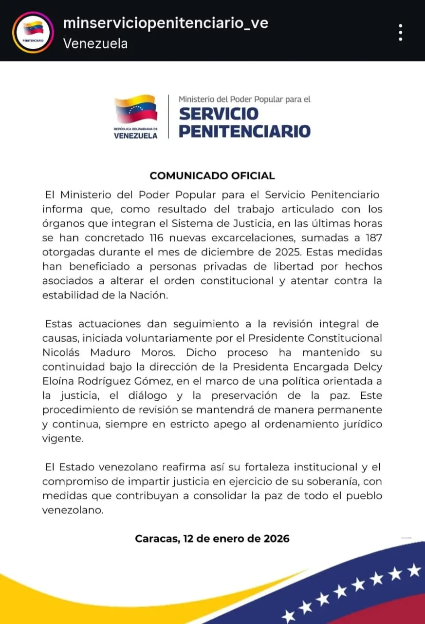  Servicio Penitenciario de Venezuela