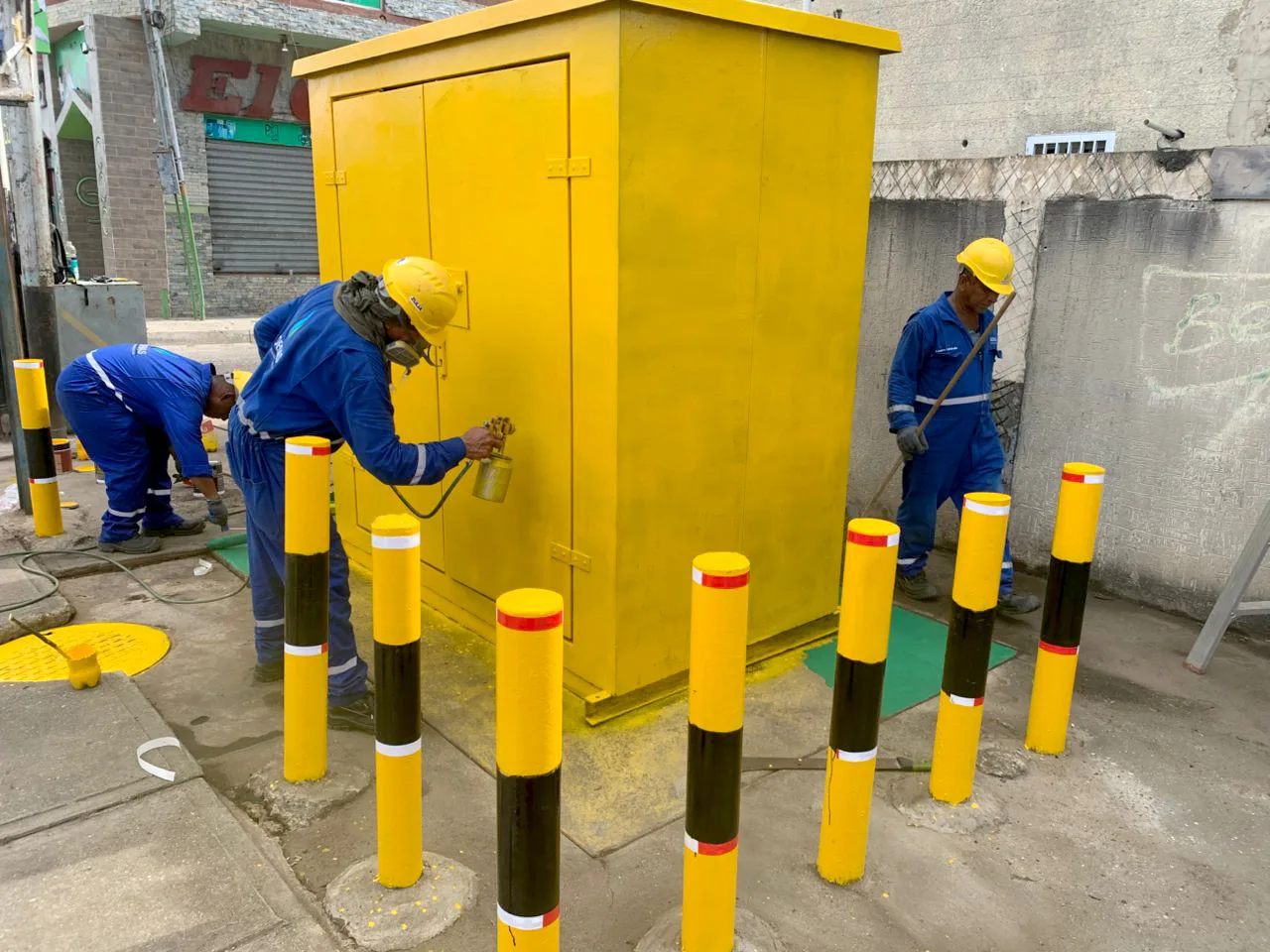 Subestación de gas Las Morochas