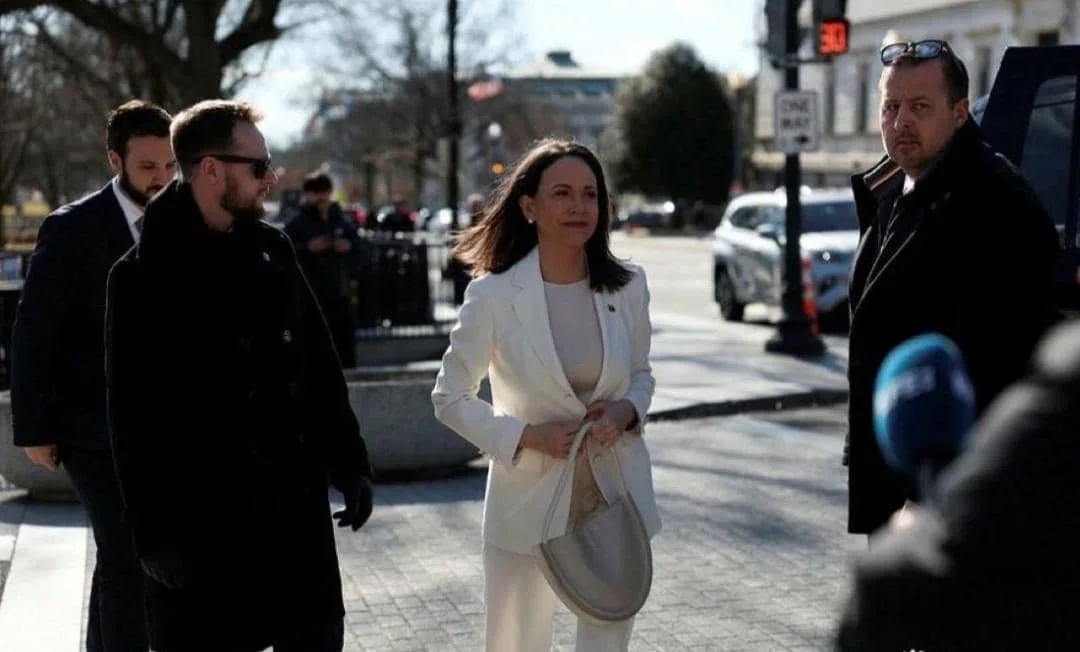 María Corina Machado en la Casa Blanca