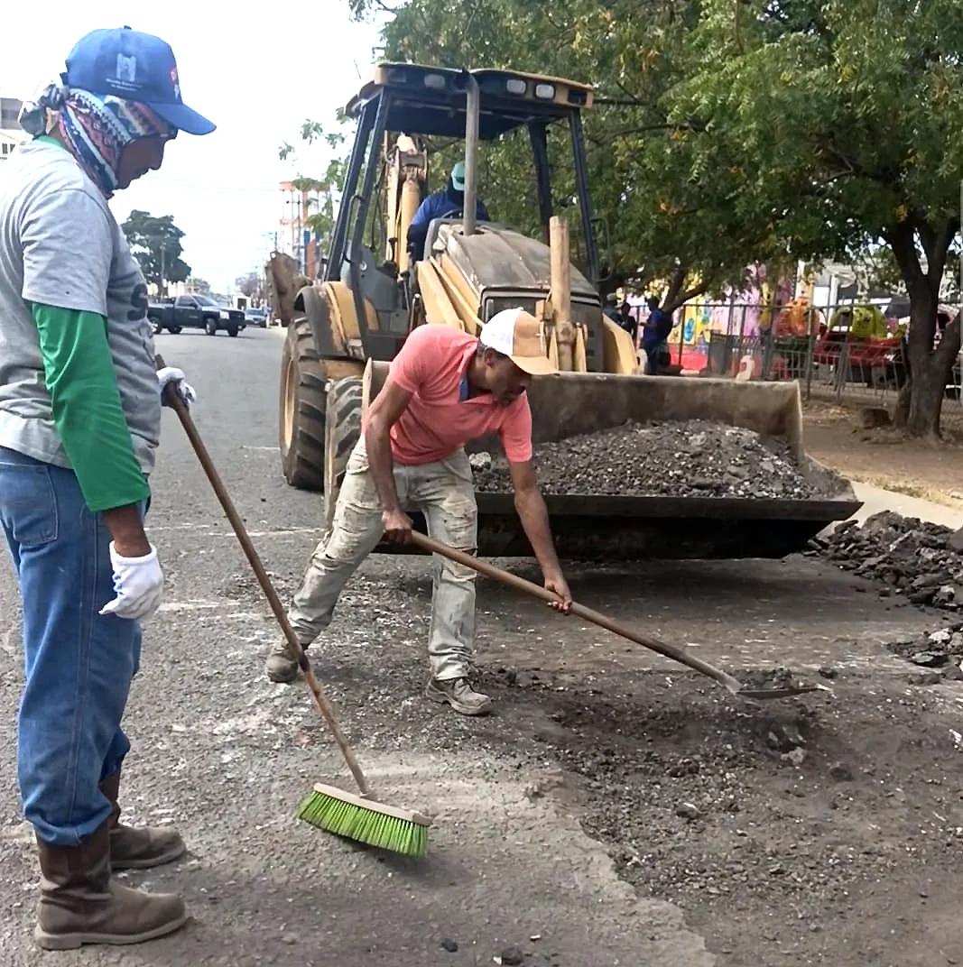 Recuperación de la calle Cardón Lagunillas