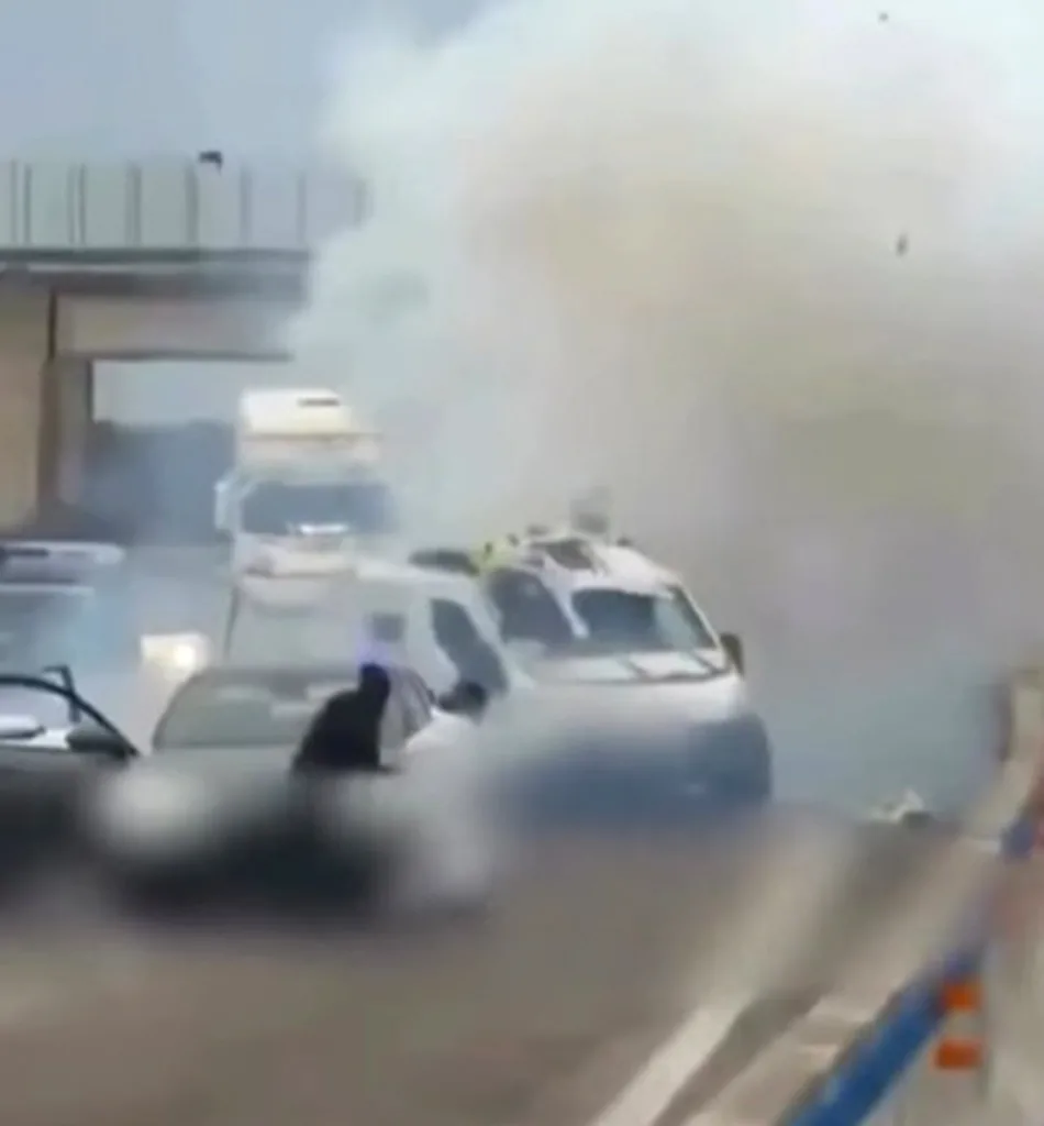Asaltan camión blindado en una autopista italiana