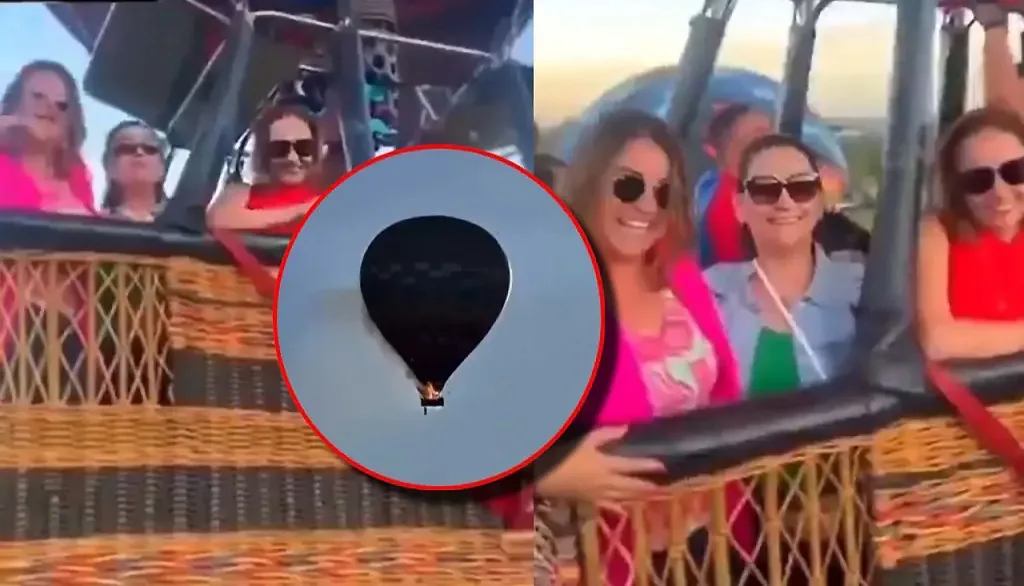 Brasil Familia fallece tras incendiarse globo aerostático