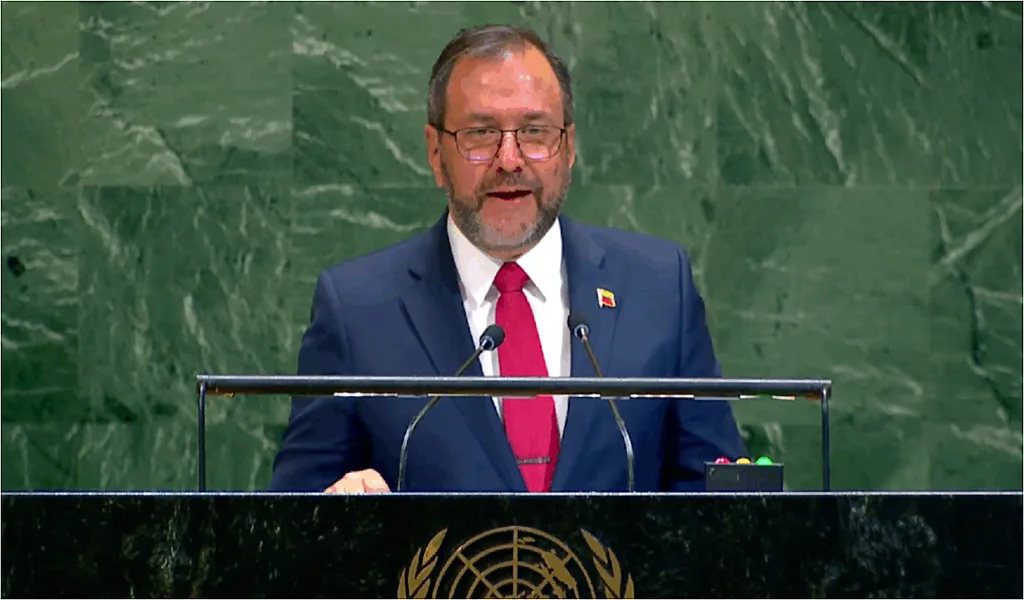 Canciller Gil denuncia en la ONU agresión de EEUU 
