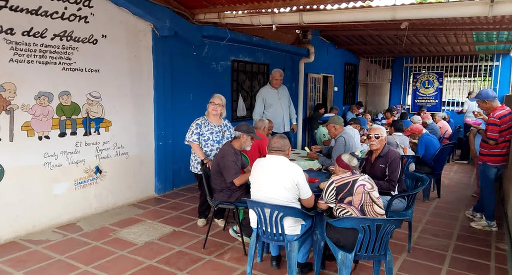 Club de Leones Cabimas Central en Casa del Abuelo