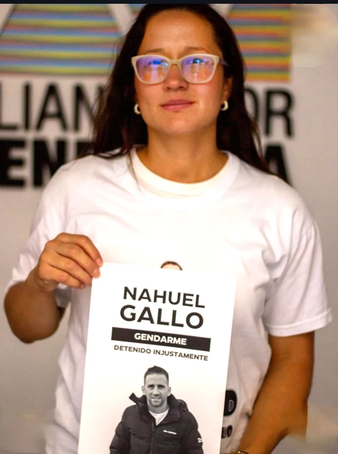 Nahuel Gallo huelga de hambre