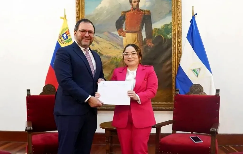 Nicaragua cancela el nombramiento de su embajadora en Venezuela