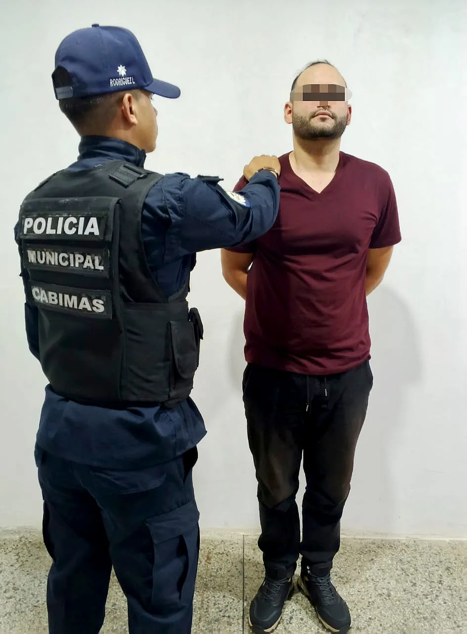 Policabimas captura a sujeto por presunto abuso sexual