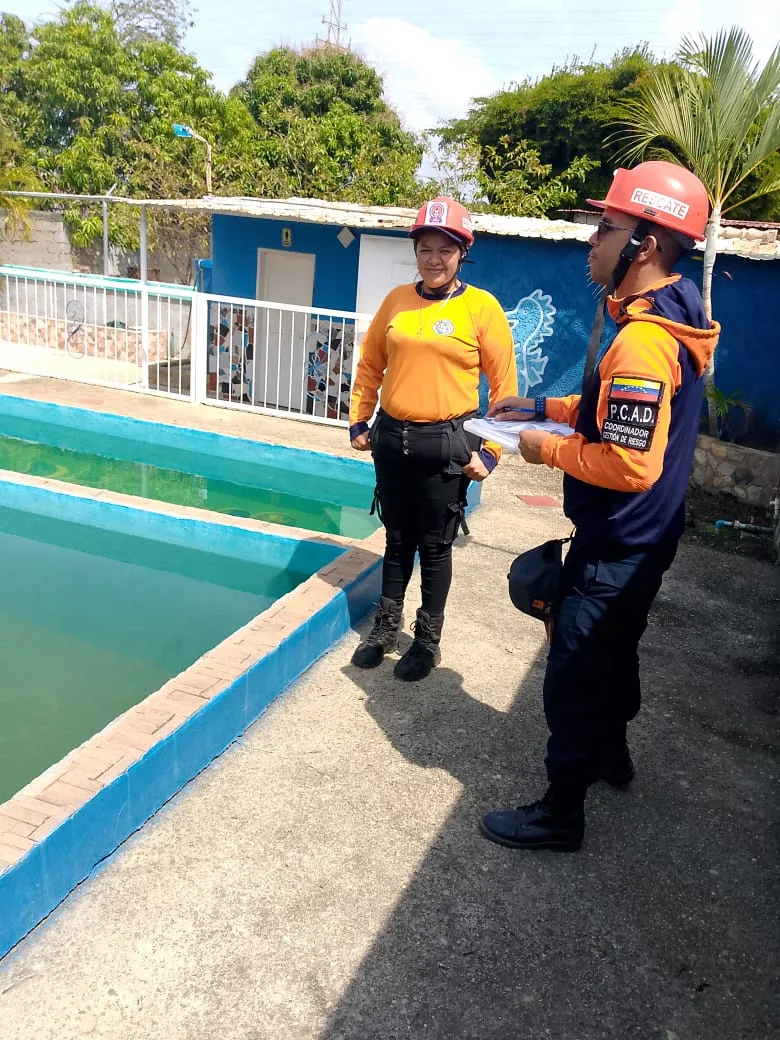 Protección Civil Cabimas inspecciona piscinas