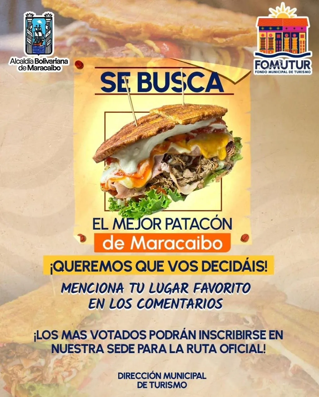Concurso el mejor patacón en Maracaibo