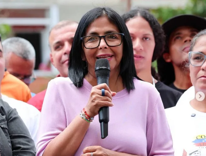 Delcy Rodríguez y relaciones con EEUU