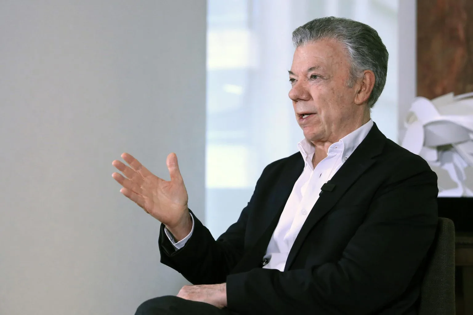 Juan Manuel Santos elecciones democráticas