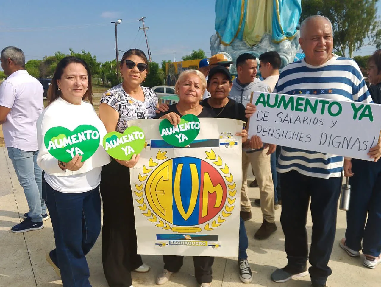 FVM y SUMA en Bachaquero exigen salario justo y pensiones dignas