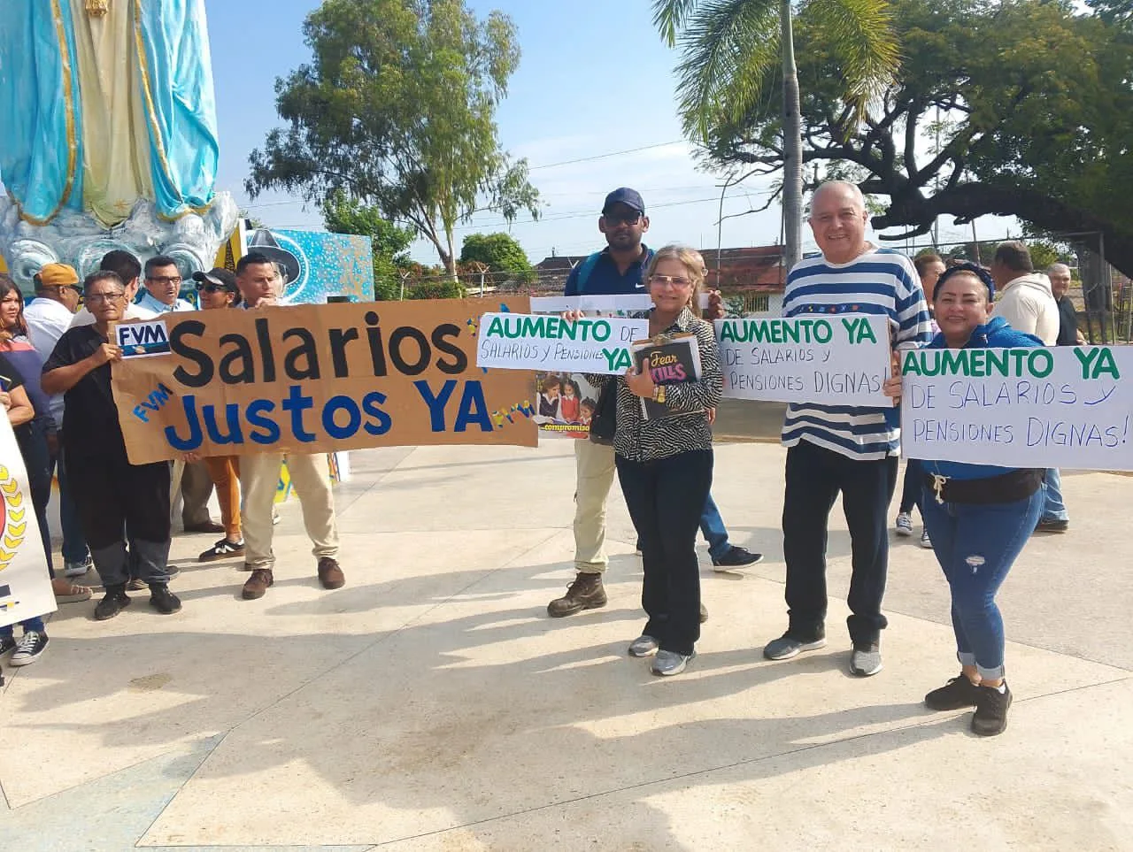 FVM y SUMA en Bachaquero exigen salario justo y pensiones dignas