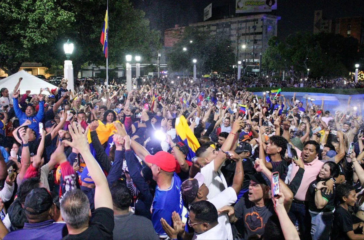 Maracaibo celebró victoria Venezuela