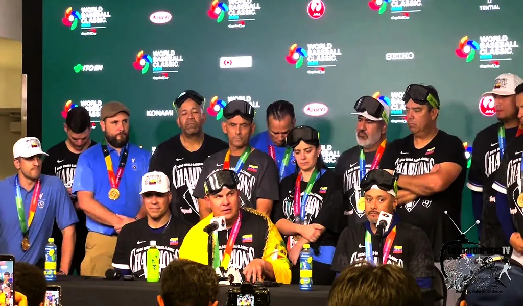 Omar López tras el título del Clásico Mundial