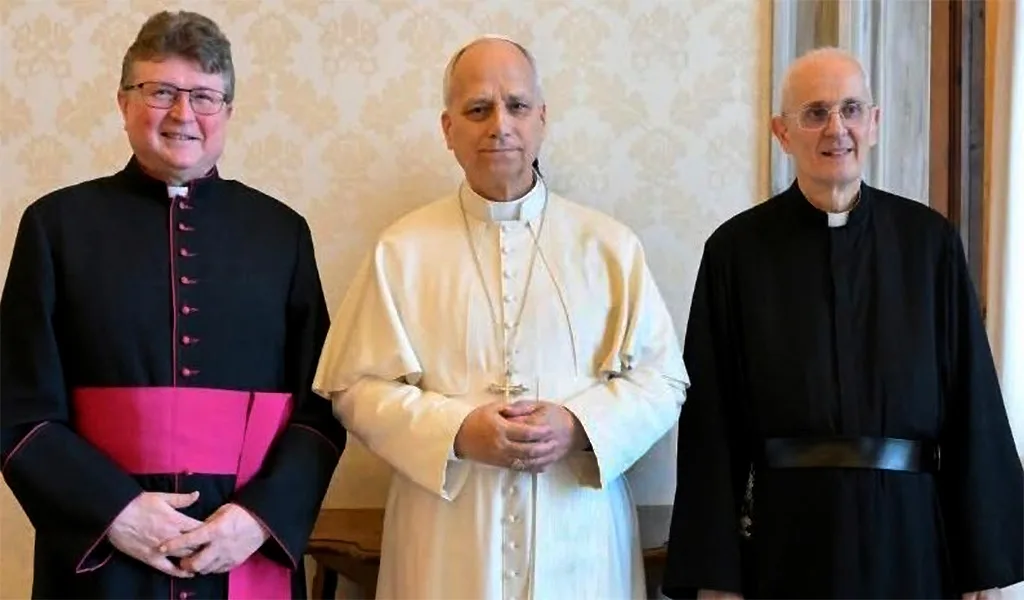 Papa León XIV se reunió con exorcistas