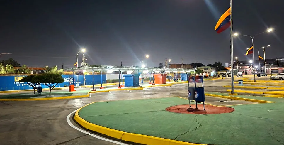 Andén N° 1 terminal de Maracaibo