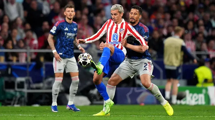 Atlético y Arsenal empataron 