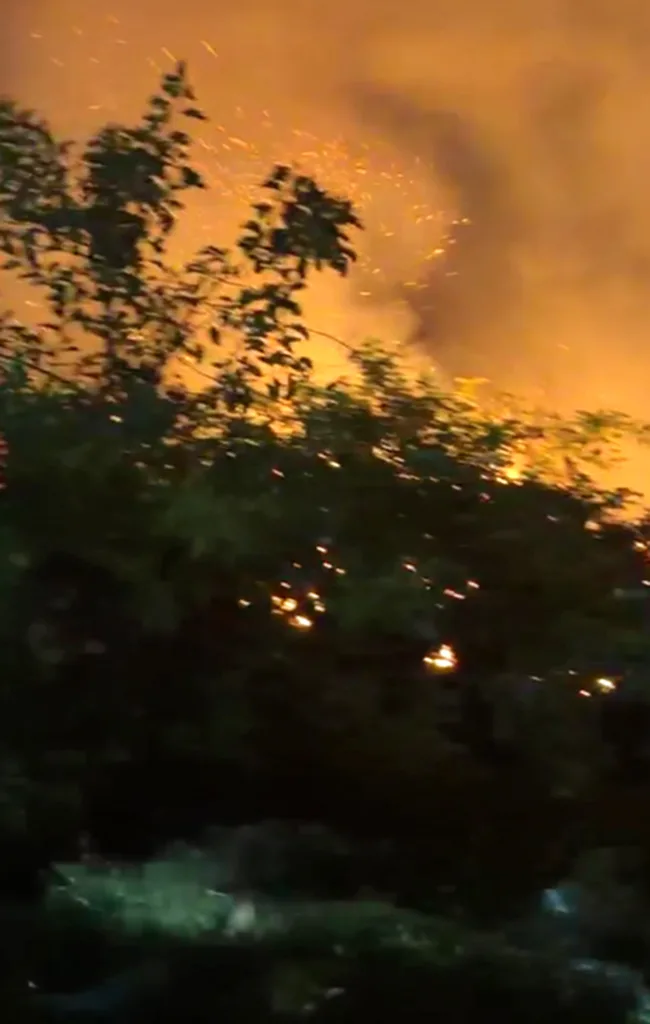 Bomberos de Cabimas incendio de vegetación 3 T