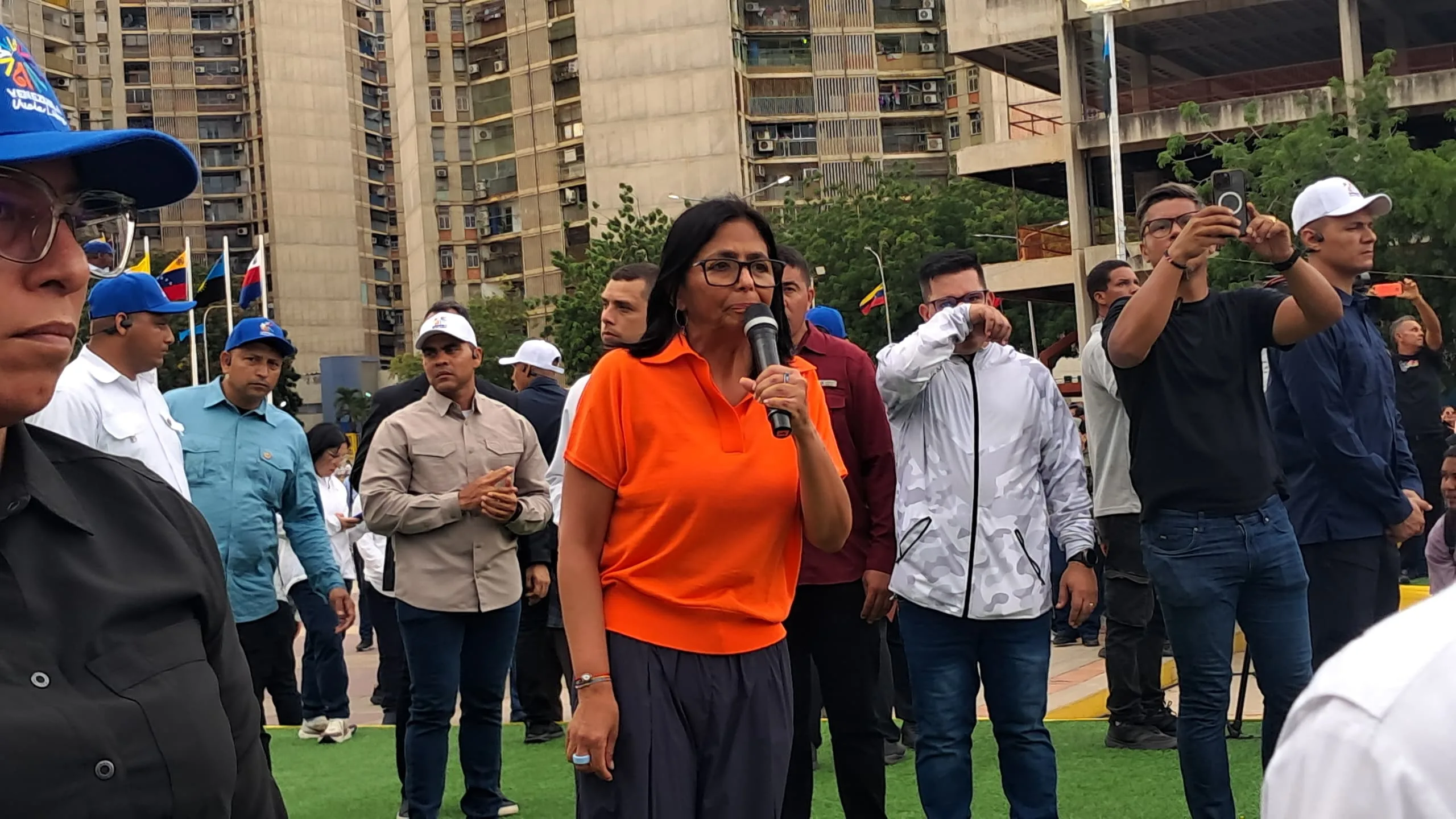Delcy Rodríguez en el Zulia