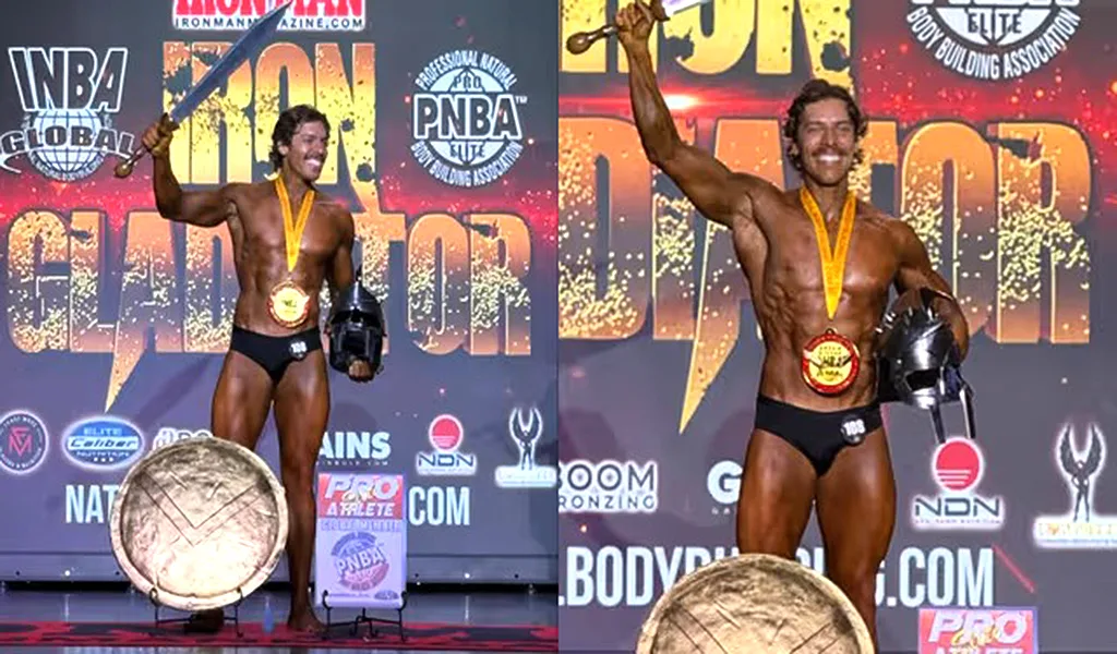 Hijo Schwarzenegger gana segundo certamen de fisicoculturismo