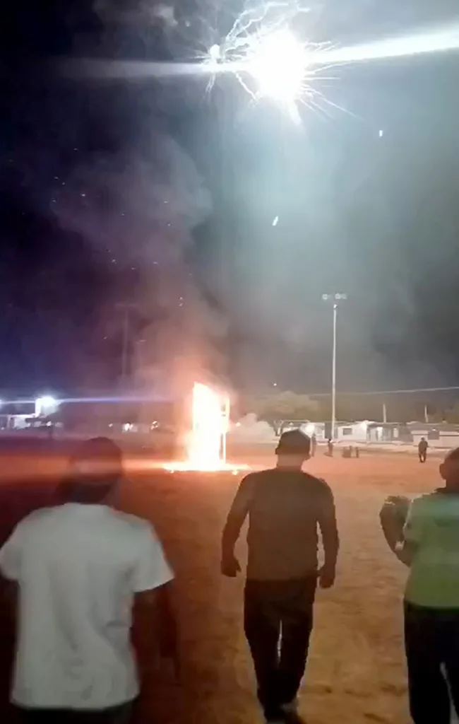 La Montañita vivió su tradicional quema de Judas QUEMA 3 R