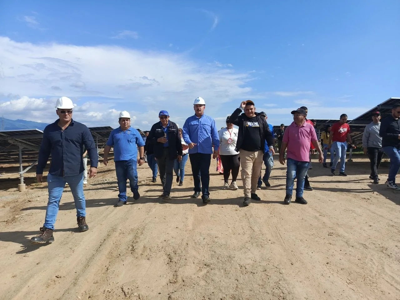 Parque Fotovoltaico ubicado en el sector Sabana de Machango