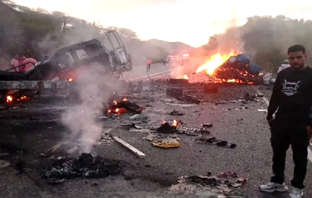 Accidente en la carretera Barquisimeto-Carora 