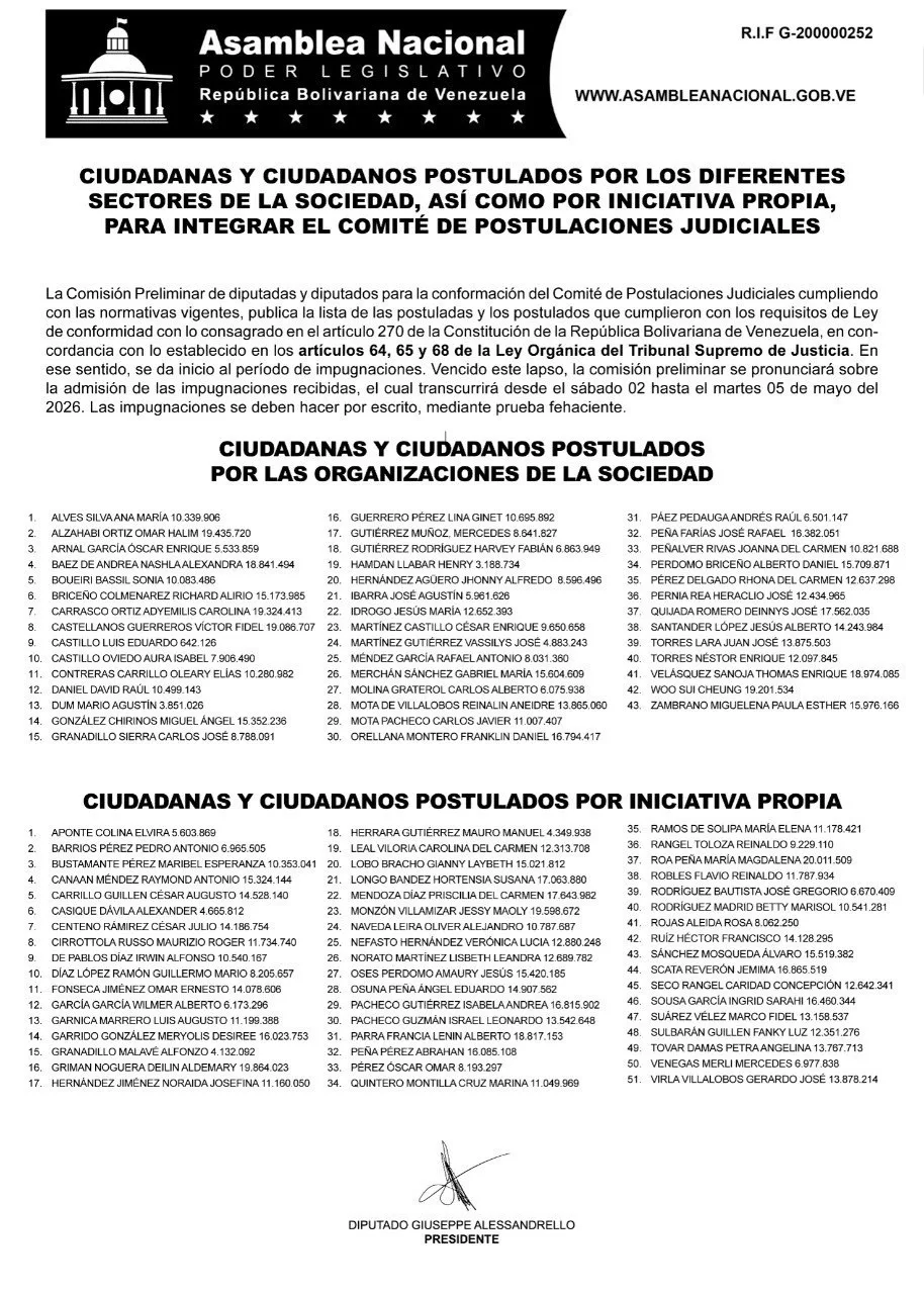 Comité de Postulaciones Judiciales