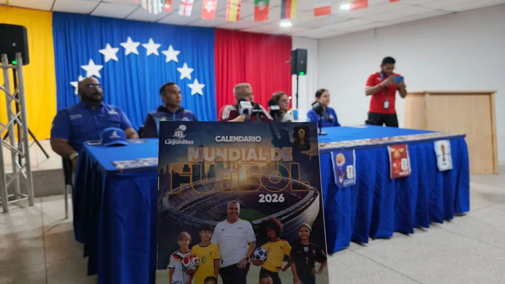 Lagunillas se viste del Mundial de Fútbol 2026