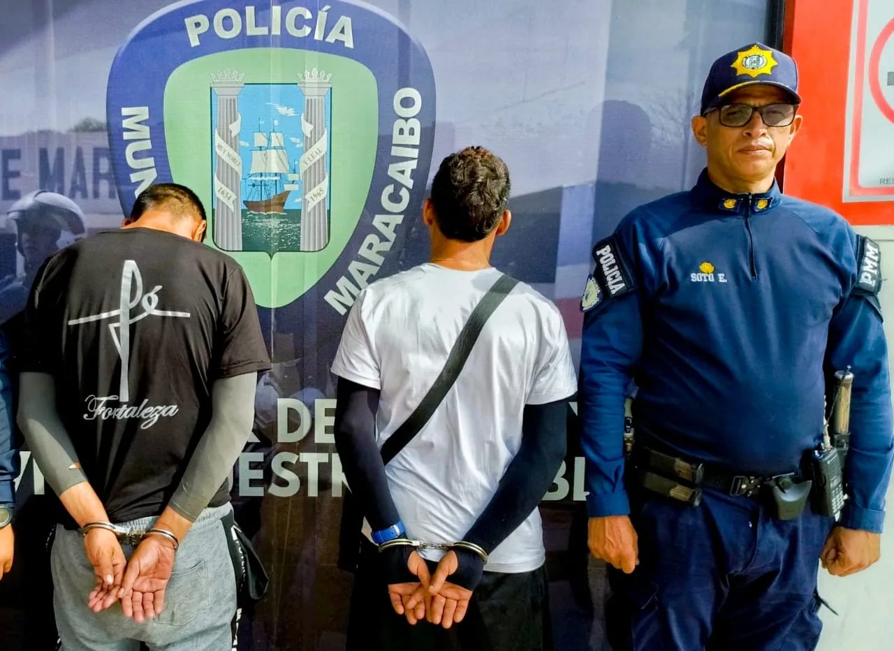 Polimaracaibo capturó a dos sujetos que intentaron robar transporte