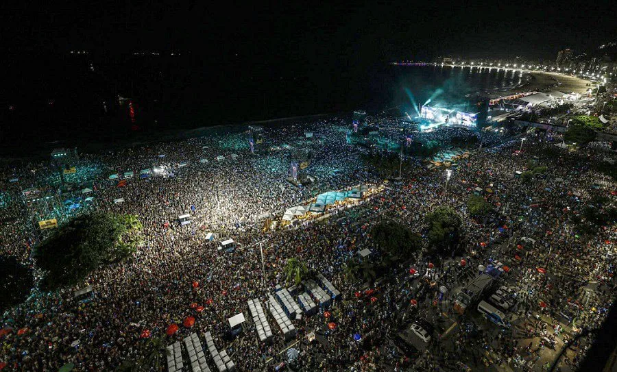 Shakira en Copacabana