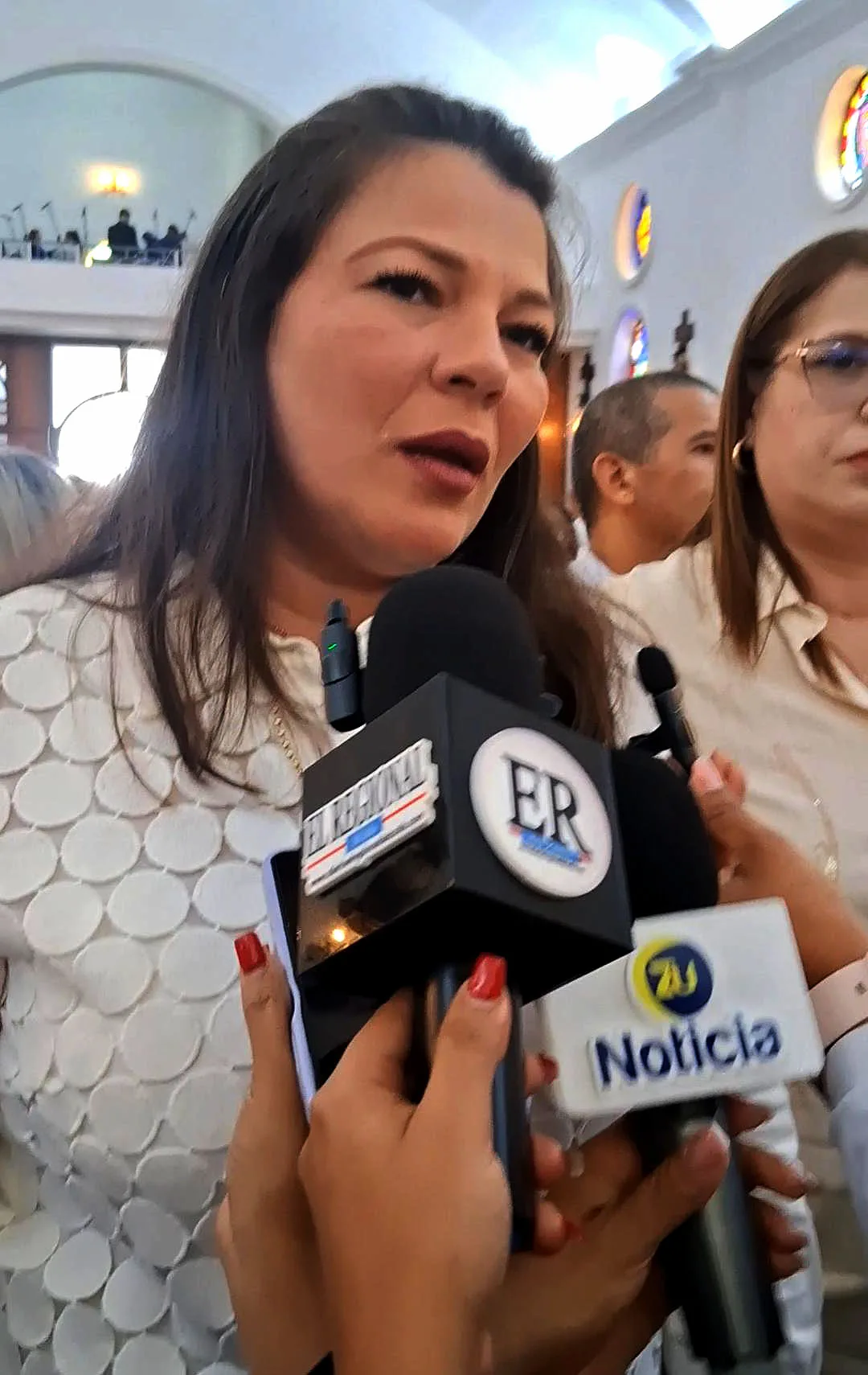 Alcaldesa Yesika Alcántara Nicolás Nava