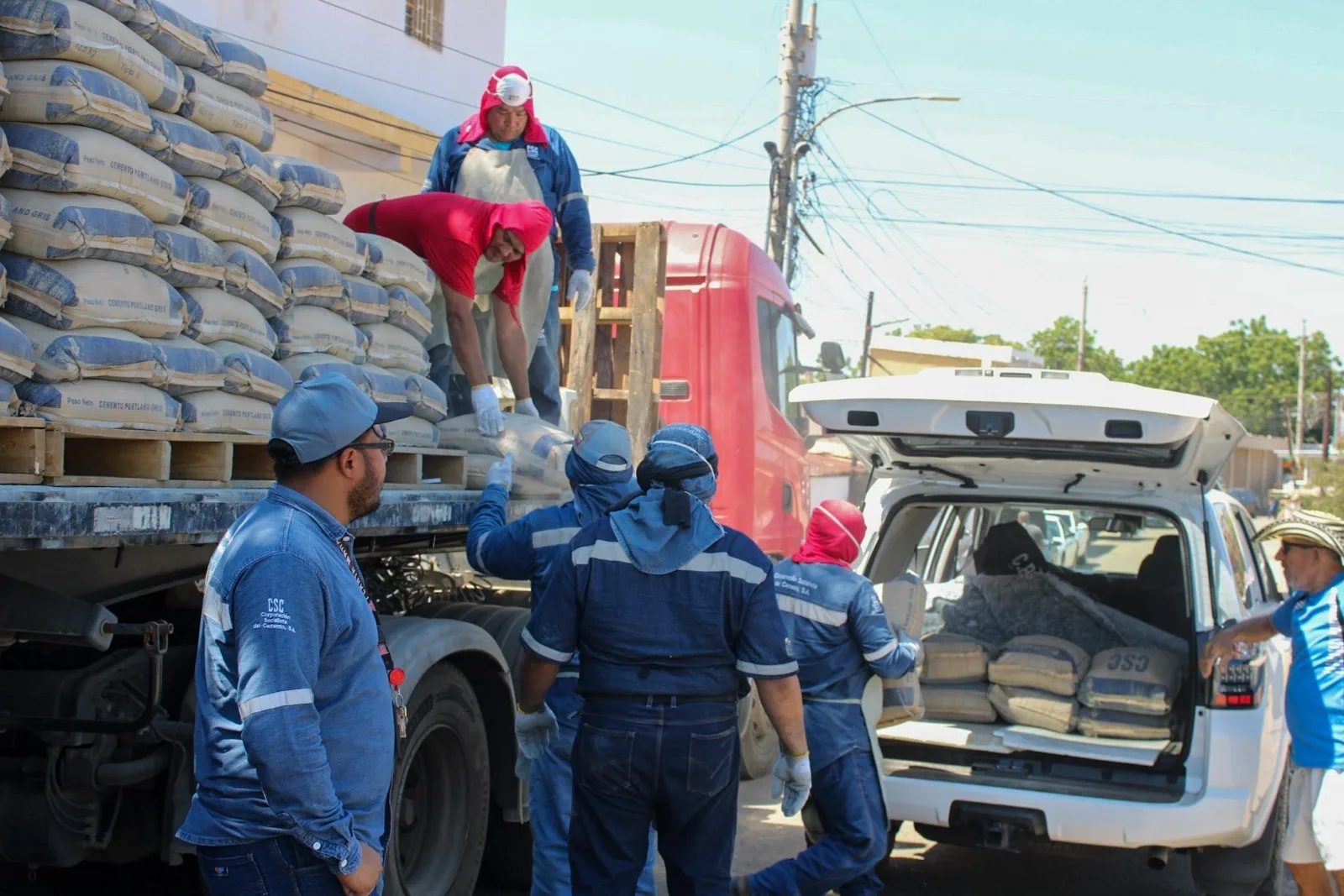 Continúa venta de cemento en Maracaibo