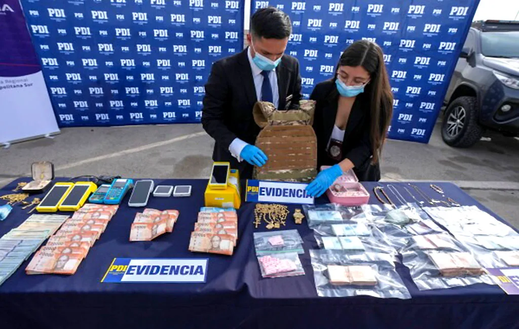Megaoperativo en Chile contra el Tren de Aragua