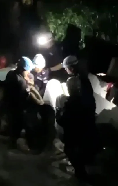 Rescate de niño de 3 años 