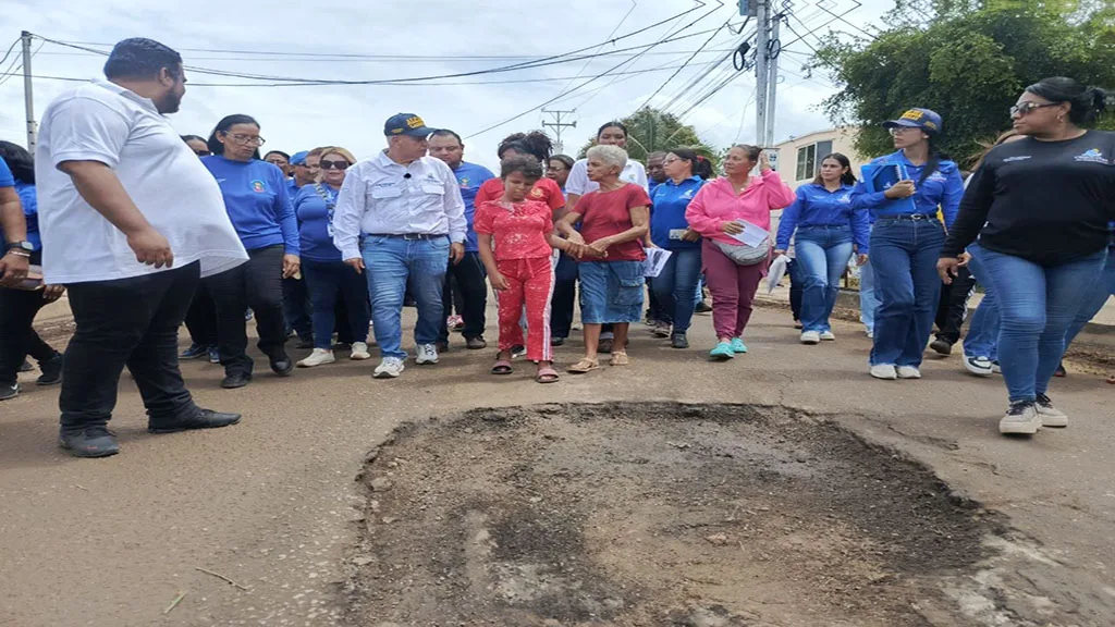 Alcaldía de Lagunillas inicia rehabilitación de la calle Udón Pérez en la parroquia Libertad