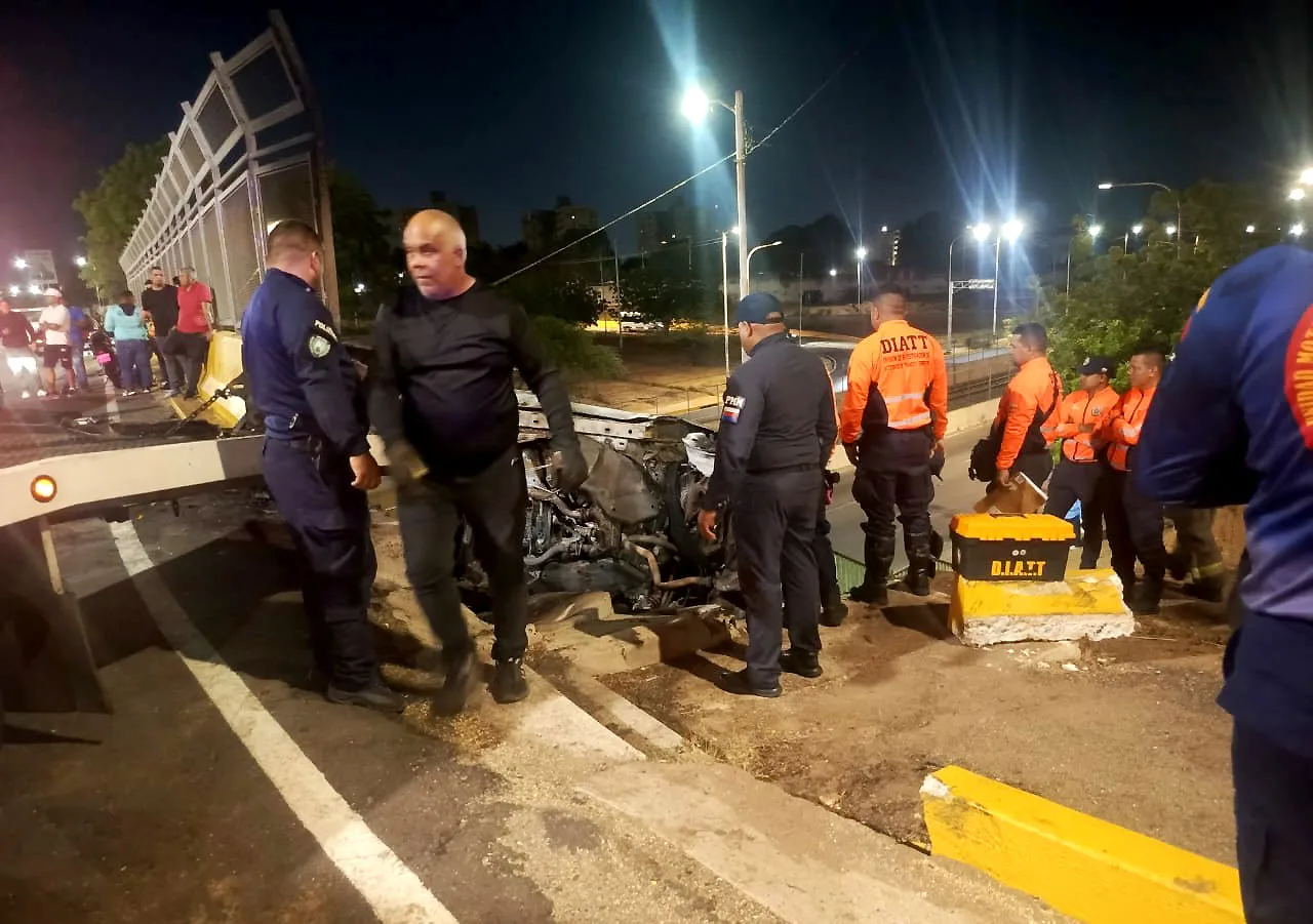 Accidente en la C1 de Maracaibo