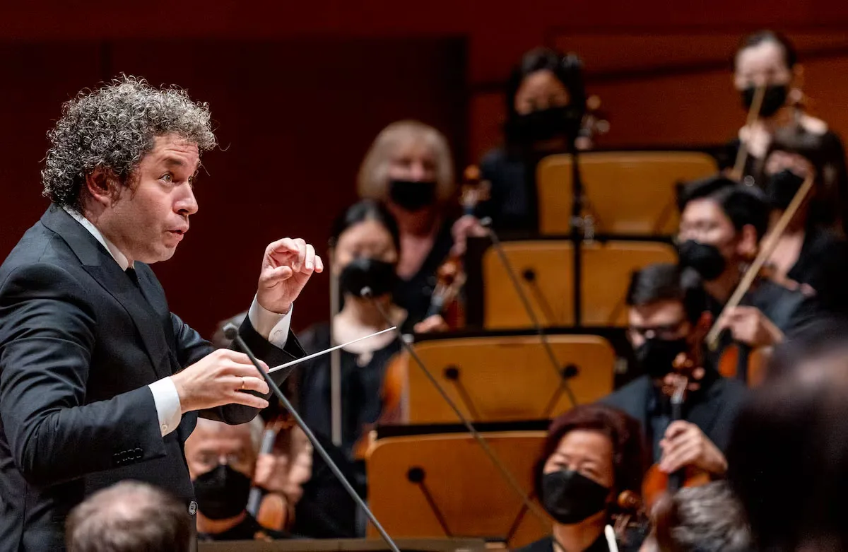Gustavo Dudamel y la Filarmónica de Los Ángeles