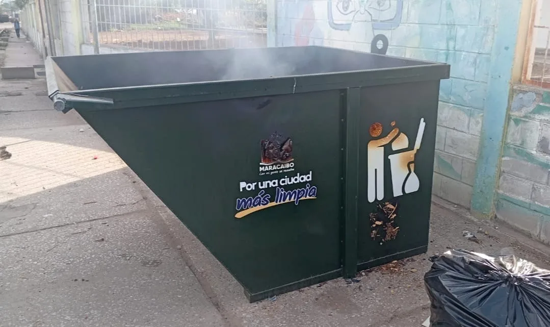 IMAU denunció quema de contenedor