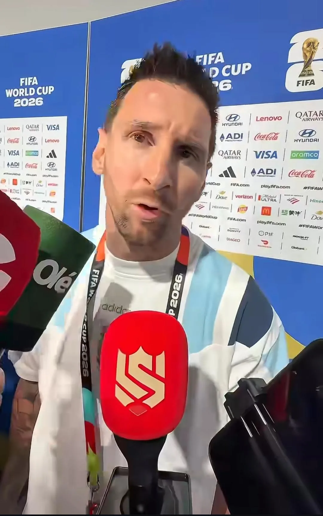 Lionel Messi envía un mensaje de apoyo a Venezuela