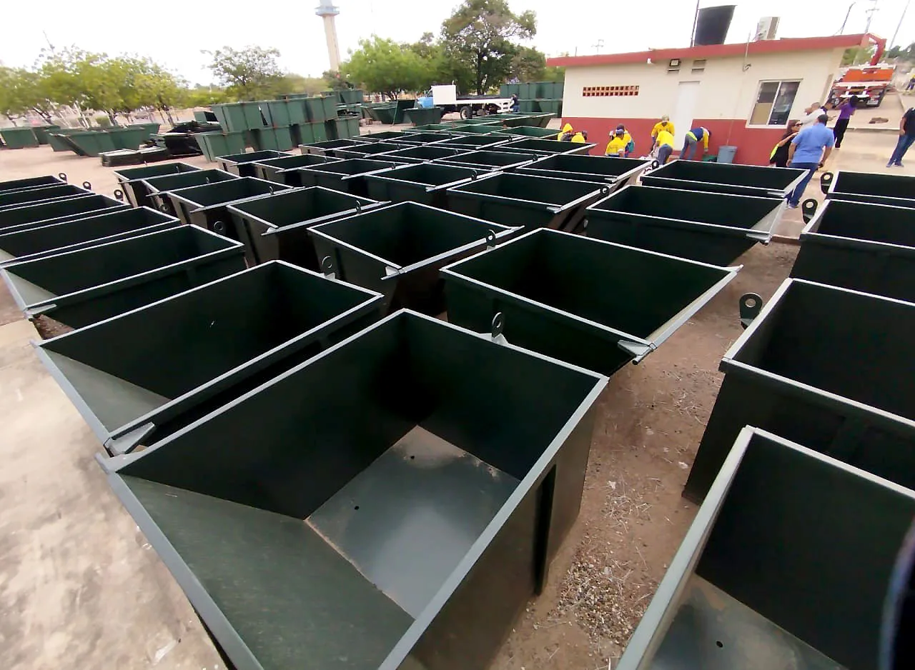 Maracaibo plan progresivo de contenedores de basura
