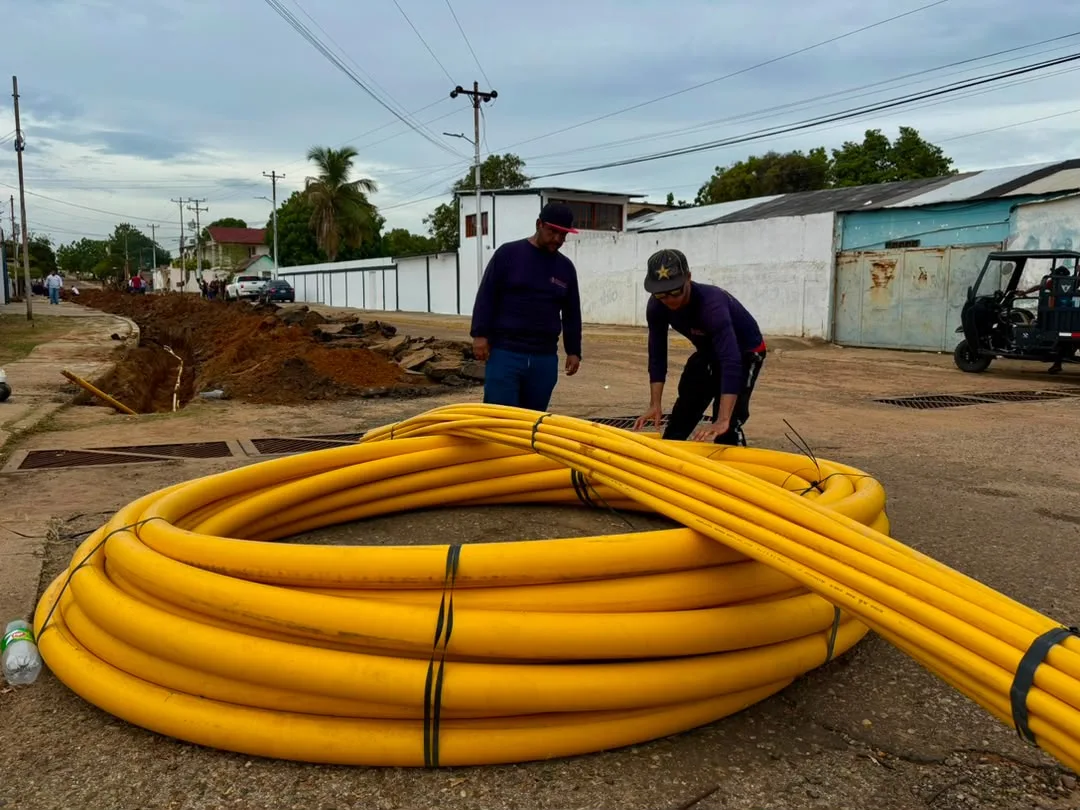 Tuberías para gas doméstico en Palmarejo