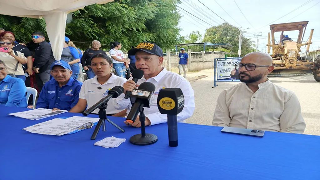 Alcaldía de Lagunillas inicia rehabilitación de la calle Udón Pérez en la parroquia Libertad